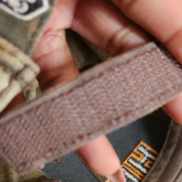 DODGE HEMI TEXT LOGO CAMO CAMOUFLAGE ADJUSTABLE CURVED BILL HAT CAP MENS EUC - Picture 6 of 6